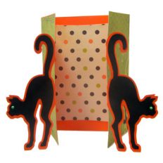 a6 black cat card