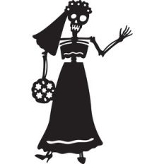 skeleton bride