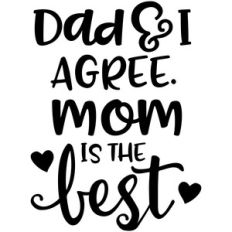 baby t-shirt: mom is the best