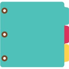 3-tabbed mini album