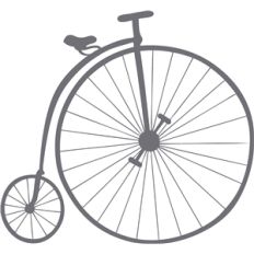 old-fashioned bicycle