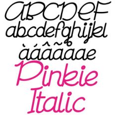 pn pinkie italic