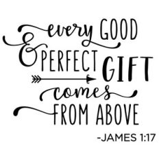 every good gift from above phrase