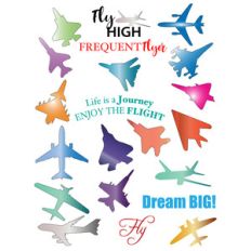 airplane planner stickers