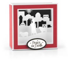 shadow box card scene shepherd