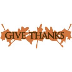 give thanks leaves