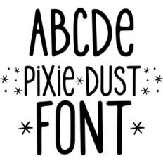 pixie dust font