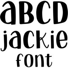 jackie font