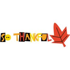 so thankful