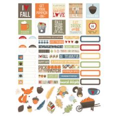 hello fall planner stickers