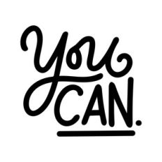you can
