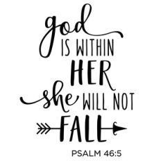 god is within her phrase