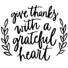 give thanks with a grateful heart