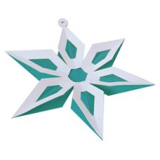 3d star ornament