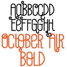 pn october air bold