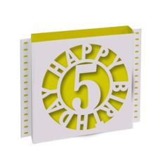 birthday shadow box card 5