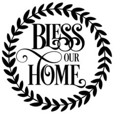 bless our home wreath