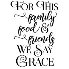family food friends grace