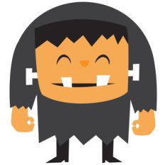happy halloween frankenstein