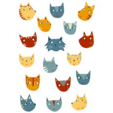 many cats stickers