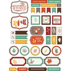 ml autumn stickers