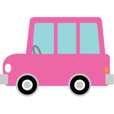 pink car - booville