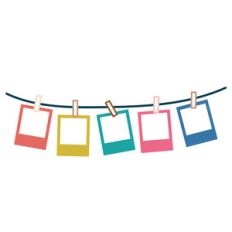 polaroid frame border