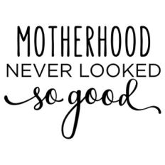 motherhood never looked so good