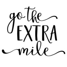 go the extra mile phrase