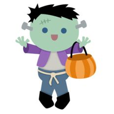 halloween frankenstein boy