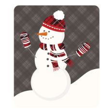 snowman label