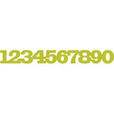number border