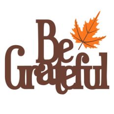 be grateful