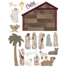 nativity sticker sheet