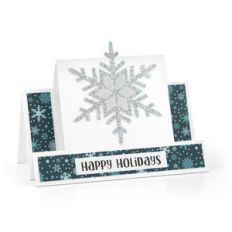 center step card snowflake