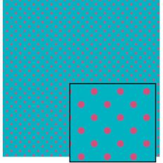 blue-pink polka dot pattern