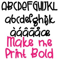 zp make me print bold