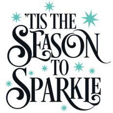 tis the season to sparkle quote