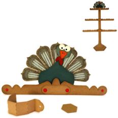 turkey finial for ornament tree