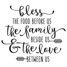 bless the food before us phrase