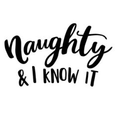 naughty and i know it christmas phrase