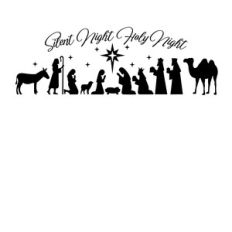 full nativity silent night