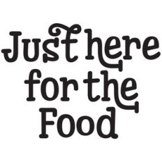 just here for the food
