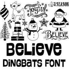 believe dingbats font