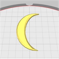 moon embellishment