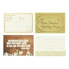 4x6 recipe card