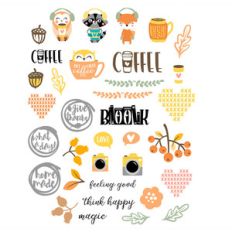 autumn stickers