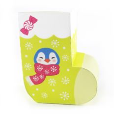 penguin christmas stocking box