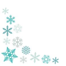 snowflake border