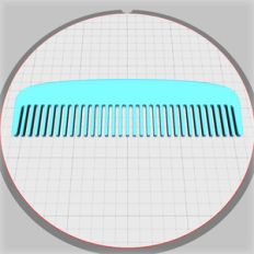 straight comb